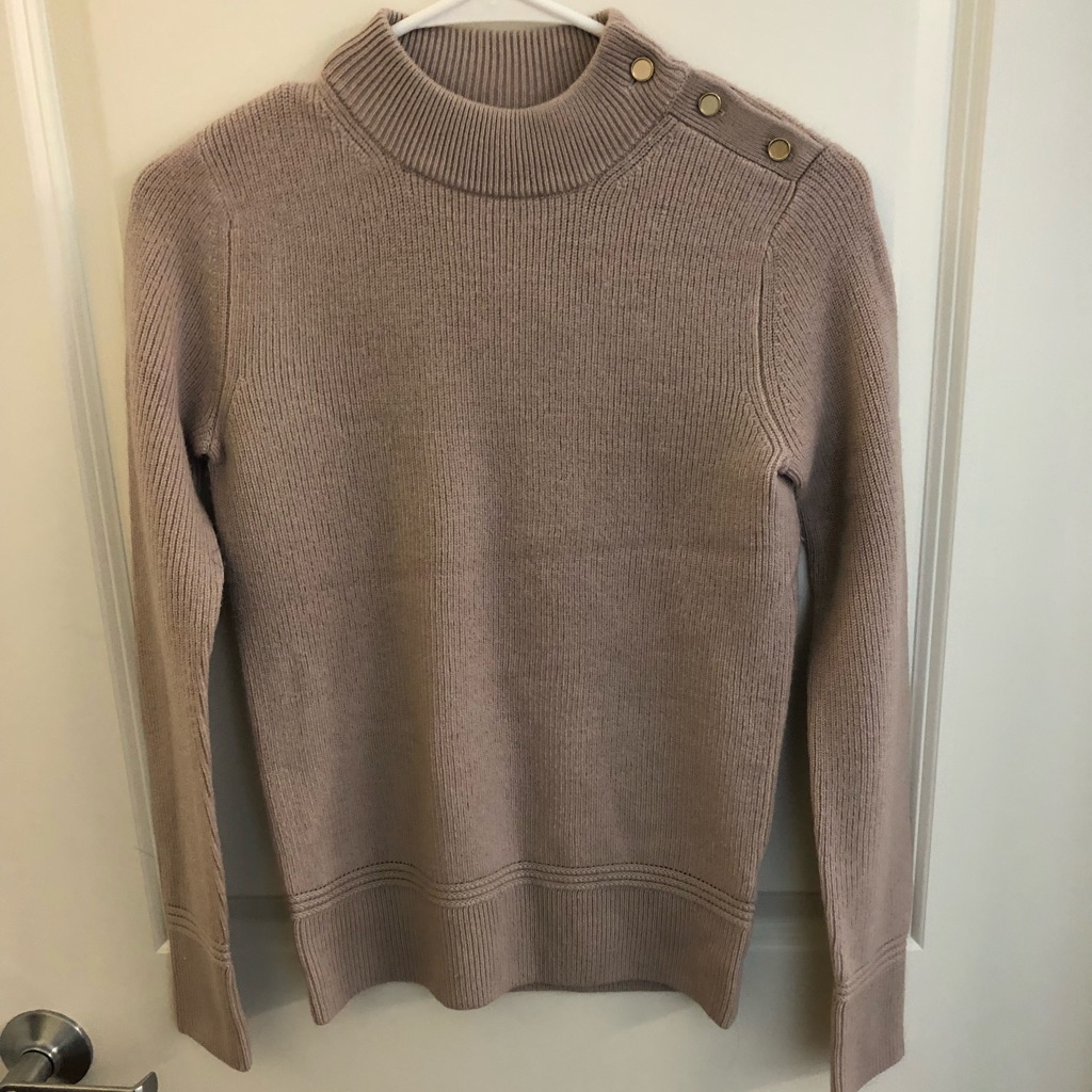 Club Monaco Brand New Dark Pink Classic Sweater